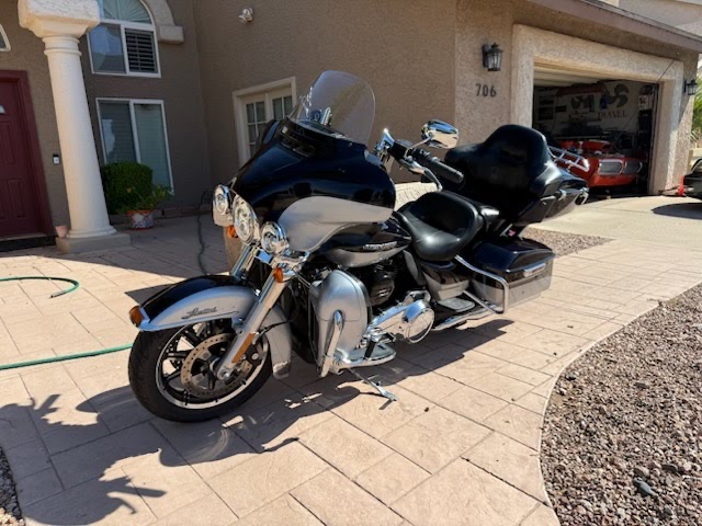 Harley-Davidson Ultra motorcycle detailed by The Valley Detailing Co.