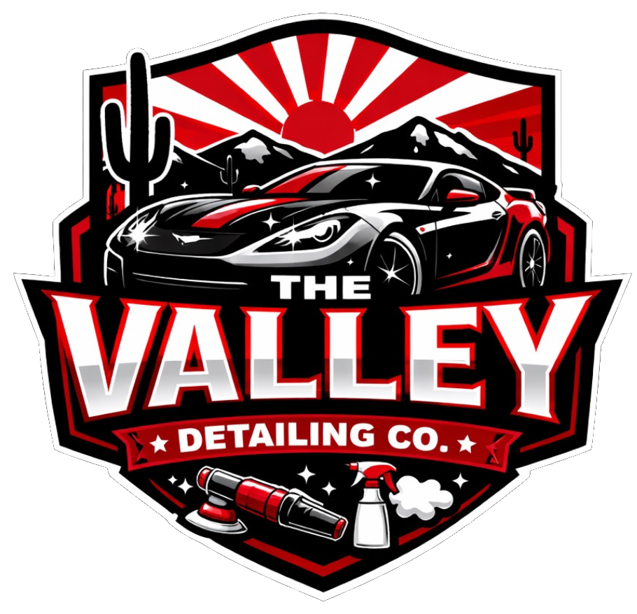 The Valley Detailing Co. logo — mobile detailing Phoenix AZ